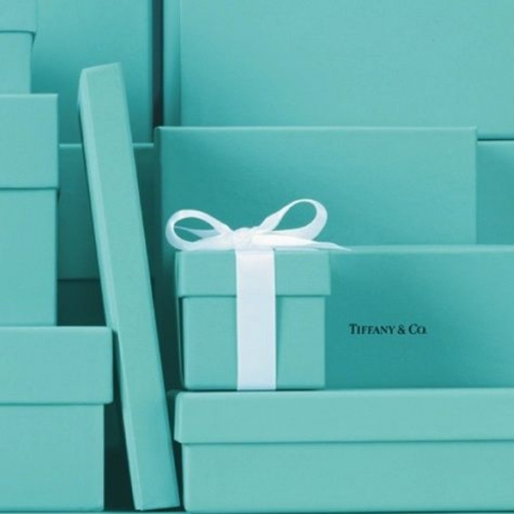 Tiffany Authentic Gift Box Tiffany Blue Storage Box Large Tiffany Gift Box 8"x8"